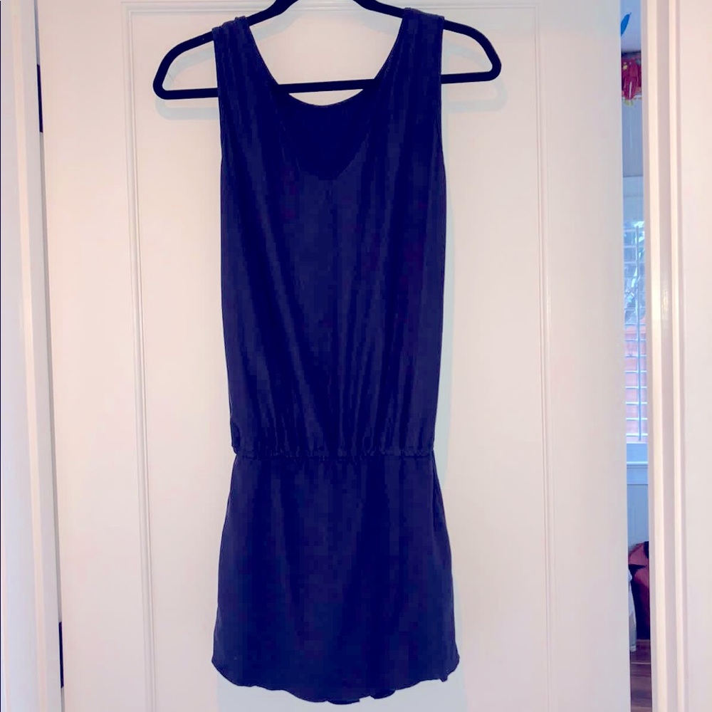 Navy blue romper - new with tags